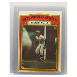 1972 Topps World Series Game #4