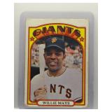 Willie Mays 1972 Topps