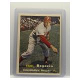 Saul Rogovin 1957 Topps