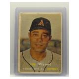 Jim Pisoni 1957 Topps