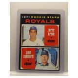 1971 Topps Royals Rookie Stars
