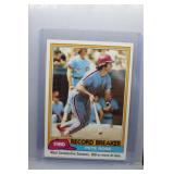 1981 Topps Pete Rose Record Breaker