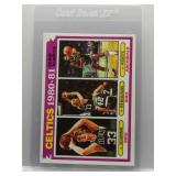 Larry Bird 1981 Topps Celtics Team Leaders