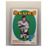 Christian Bordeleau 1971 Topps