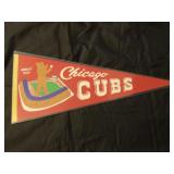 1950's Chicago Cubs Pennent - Nice Condition!