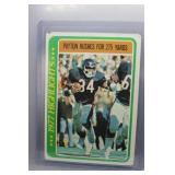 1978 Topps Highlights Walter Payton
