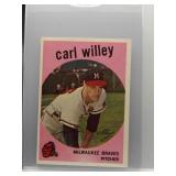 Carl Willey 1959 Topps