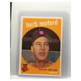 Herb Moford 1959 Topps