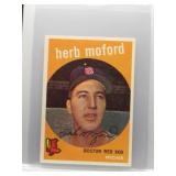 Herb Moford 1959 Topps