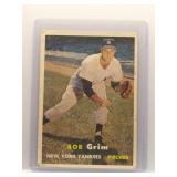 Bob Grim 1957 Topps