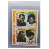 1978 Topps Bears Leaders Walter Payton