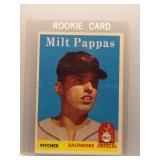 Milt Pappas 1958 Topps Rookie