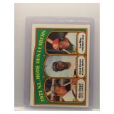 Willie Stargell / Hank Aaron 1972 Topps HR Leaders