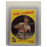 Walt Craddock 1959 Topps