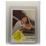 Tito Francona 1963 Fleer
