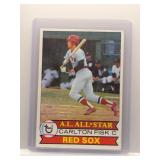 Carlton Fisk 1979 Topps All-Star