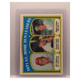 Reggie Jackson 1972 HR Leaders