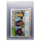 1980 Topps Jesse Orosco Mike Scott Rookie