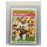 Jim Plunkett 1981 Topps Record Breaker