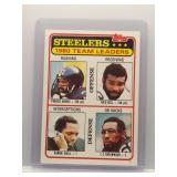 Franco Harris / LC Greenwood 1981 Topps...
