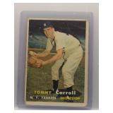 Tommy Carroll 1957 Topps