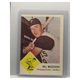 Bill Mazeroski 1963 Fleer