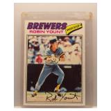 Robin Yount 1977 Topps