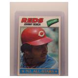 Johnny Bench 1977 Topps All-Star