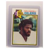 Earl Campbell 1979 Topps Rookie