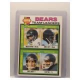 Walter Payton / Alan Page 1979 Topps Bears Team