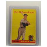 Red Schoendienst 1958 Topps