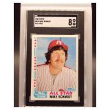 Mike Schmidt 1982 Topps All-Star SGC 8