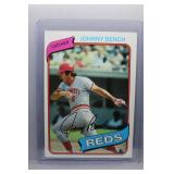 1980 Topps Johnny Bench