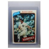 1980 Topps Bucky Dent