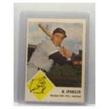 Al Spangler 1963 Fleer