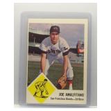 Joe Amalfitano 1963 Fleer