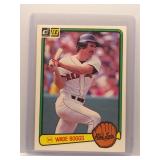 Wade Boggs 1983 Donruss Rookie