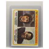 Walter Payton 1978 Topps Rushing Leaders