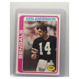 Ken Anderson 1978 Topps