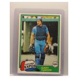 Gary Carter 1981 Topps
