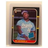 Bo Jackson 1987 Donruss Rookie