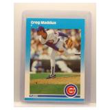 Greg Maddux 1987 Fleer Rookie