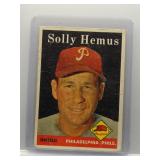 Solly Hemus 1958 Topps