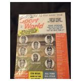 1962 Sport World Pre All Star Game Magazine...
