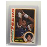 Julius Erving 1978 Topps All-Star