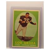 Lou Groza 1958 Topps