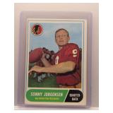Sonny Jurgensen 1968 Topps