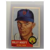 Billy Hoeft 1953 Topps