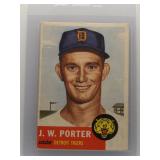 JW Porter 1953 Topps
