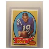 John Unitas 1970 Topps